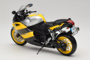 BMW K1200S Giallo Nero Minichamps 1:10 80430309224 Pressofusione — immagine 7 di 8
