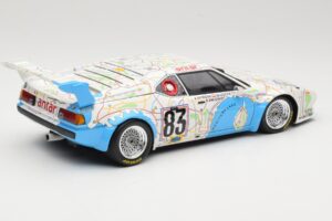 BMW M1 #83 D. Quester / D. Pironi / M. Mignot 24 Hours of Le Mans 1980 Minichamps 1:18 80430137893 Pressofusione — immagine 3 di 8
