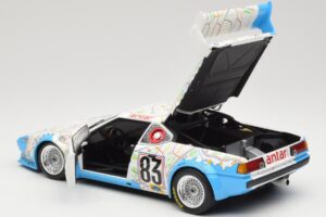 BMW M1 #83 D. Quester / D. Pironi / M. Mignot 24 Hours of Le Mans 1980 Minichamps 1:18 80430137893 Pressofusione — immagine 5 di 8