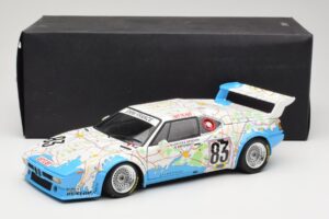 BMW M1 #83 D. Quester / D. Pironi / M. Mignot 24 Hours of Le Mans 1980 Minichamps 1:18 80430137893 Pressofusione — immagine 8 di 8