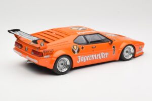 BMW M1 Auto Maass Jagermeister #1 B. König DRT Wunstorf 1982 Minichamps 1:18 155822901 Pressofusione — immagine 2 di 6