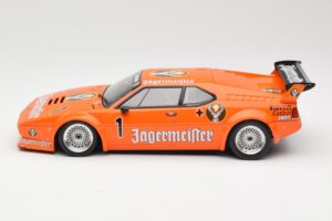 BMW M1 Auto Maass Jagermeister #1 B. König DRT Wunstorf 1982 Minichamps 1:18 155822901 Pressofusione — immagine 3 di 6