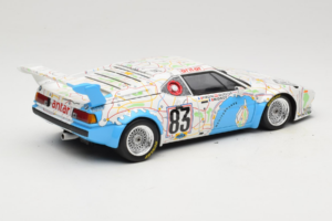 BMW M1 Carte de France #83 D. Pironi / D. Quester 24 Hours of Le Mans 1980 Minichamps 1:18 180802983 Pressofusione — immagine 3 di 8