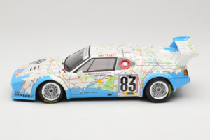 BMW M1 Carte de France #83 D. Pironi / D. Quester 24 Hours of Le Mans 1980 Minichamps 1:18 180802983 Pressofusione — immagine 4 di 8