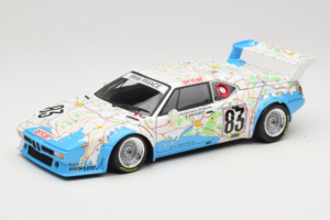 BMW M1 Carte de France #83 D. Pironi / D. Quester 24 Hours of Le Mans 1980 Minichamps 1:18 180802983 Pressofusione