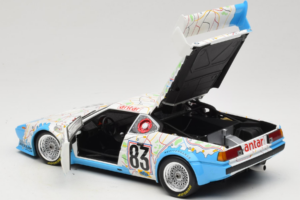 BMW M1 Carte de France #83 D. Pironi / D. Quester 24 Hours of Le Mans 1980 Minichamps 1:18 180802983 Pressofusione — immagine 5 di 8