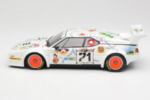BMW M1 #83 Danner Bayern C. Danner / L. Oberndorfer 24 Hours of Le Mans 1981 Minichamps 1:18 80430306592 Pressofusione — immagine 4 di 8