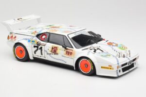 BMW M1 #83 Danner Bayern C. Danner / L. Oberndorfer 24 Hours of Le Mans 1981 Minichamps 1:18 80430306592 Pressofusione — immagine 6 di 8