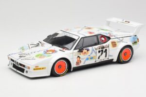 BMW M1 #83 Danner Bayern C. Danner / L. Oberndorfer 24 Hours of Le Mans 1981 Minichamps 1:18 80430306592 Pressofusione