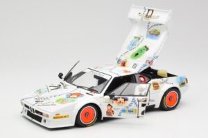 BMW M1 #83 Danner Bayern C. Danner / L. Oberndorfer 24 Hours of Le Mans 1981 Minichamps 1:18 80430306592 Pressofusione — immagine 2 di 8