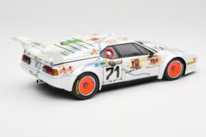 BMW M1 #83 Danner Bayern C. Danner / L. Oberndorfer 24 Hours of Le Mans 1981 Minichamps 1:18 80430306592 Pressofusione — immagine 3 di 8