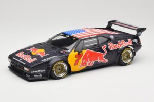 BMW M1 Group B Team Red Bull #7 D. Quester / A. Riccitelli Class Winners HSR Daytona Classic 2017 Minichamps 1:18 155172907 P
