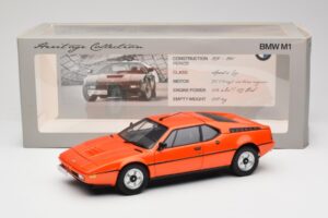 BMW M1 Arancione Minichamps 1:18 80432411549 Pressofusione — immagine 8 di 8