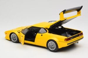 BMW M1 Giallo Minichamps 1:18 180792998 Pressofusione — immagine 5 di 8