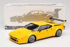 BMW M1 Giallo Minichamps 1:18 180792998 Pressofusione — immagine 8 di 8