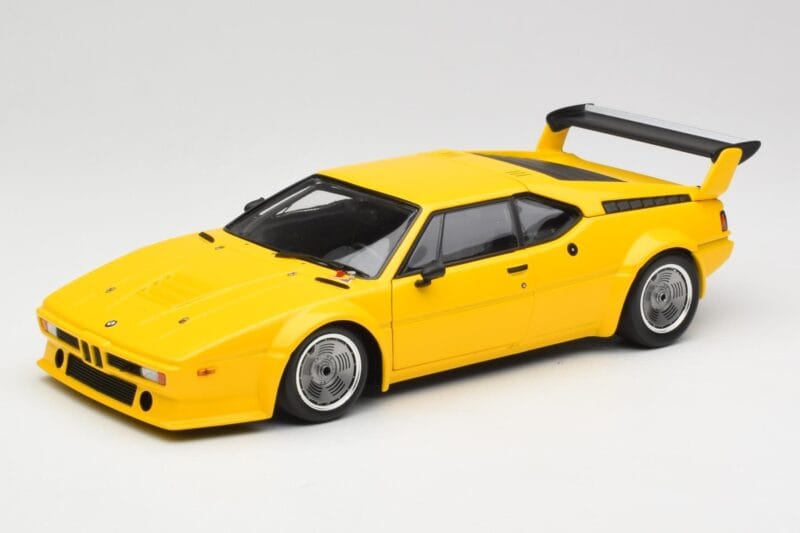 BMW M1 Giallo Minichamps 1:18 180792998 Pressofusione