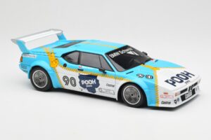BMW M1 #90 Pooh Jeans M. Surer Procar Series 1980 Minichamps 1:18 180802990 Pressofusione — immagine 6 di 8