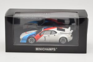 BMW M1 Procar #1 M. Andretti 1979 Minichamps 1:43 80420309422-R Pressofusione — immagine 4 di 4