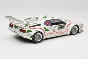 BMW M1 Procar #201 BMW Motorsport H. Stuck / N. Piquet 1000km Nürburgring 1980 Minichamps 1:18 180802901 Pressofusione — immagine 3 di 8