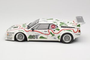 BMW M1 Procar #201 BMW Motorsport H. Stuck / N. Piquet 1000km Nürburgring 1980 Minichamps 1:18 180802901 Pressofusione — immagine 4 di 8