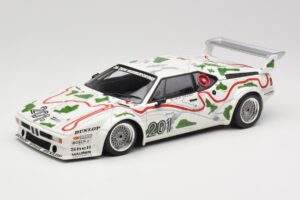 BMW M1 Procar #201 BMW Motorsport H. Stuck / N. Piquet 1000km Nürburgring 1980 Minichamps 1:18 180802901 Pressofusione