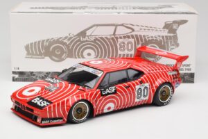 BMW M1 Procar #80 GS Sport H-J. Stuck Procar Series 1980 Minichamps 1:18 180802988 Pressofusione — immagine 8 di 8