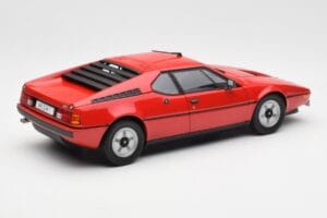 BMW M1 Rosso Norev 1:18 183220 Pressofusione — immagine 3 di 8