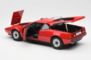 BMW M1 Rosso Norev 1:18 183220 Pressofusione — immagine 5 di 8