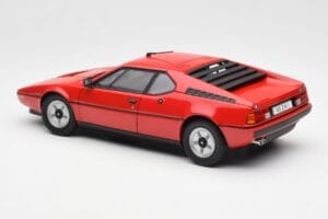 BMW M1 Rosso Norev 1:18 183220 Pressofusione — immagine 7 di 8
