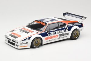 BMW M1 Schnitzer #2 H-J. Stuck Winner Deutsche Automobil Rennsport Trophy Zolder 1982 Minichamps 1:18 155822902 Pressofusione