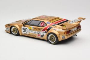 BMW M1 #90 Warsteiner C. Pallavicini / L. von Bayern 24 Hours of Le Mans 1983 Minichamps 1:18 180832990 Pressofusione — immagine 7 di 8