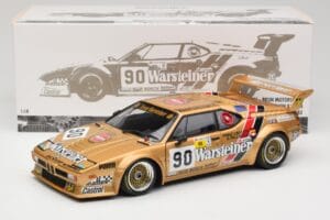 BMW M1 #90 Warsteiner C. Pallavicini / L. von Bayern 24 Hours of Le Mans 1983 Minichamps 1:18 180832990 Pressofusione — immagine 8 di 8