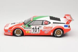 BMW M1 Winther Racing K. Winther / D. Mercer 24 Hours of Le Mans 1984 Minichamps 1:18 155842901 Pressofusione — immagine 3 di 6