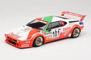BMW M1 Winther Racing K. Winther / D. Mercer 24 Hours of Le Mans 1984 Minichamps 1:18 155842901 Pressofusione