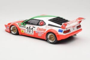 BMW M1 Winther Racing K. Winther / D. Mercer 24 Hours of Le Mans 1984 Minichamps 1:18 155842901 Pressofusione — immagine 5 di 6