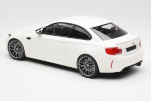 BMW M2 Competition F87 Bianco Minichamps 1:18 155028000 Pressofusione — immagine 5 di 6