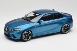 BMW M2 F87 Blue Metallic Minichamps 1:18 155026101 Pressofusione