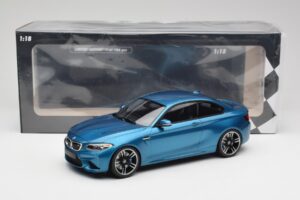 BMW M2 F87 Blue Metallic Minichamps 1:18 155026101 Pressofusione — immagine 6 di 6