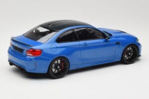 BMW M2 CS F87 Blu Metallizzato Con Cerchi Neri Minichamps 1:18 155021022 Pressofusione — immagine 2 di 6