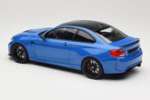 BMW M2 CS F87 Blu Metallizzato Con Cerchi Neri Minichamps 1:18 155021022 Pressofusione — immagine 4 di 6