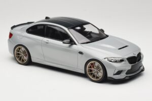 BMW M2 CS F87 Argento con cerchi dorati Minichamps 1:18 155021028 Pressofusione — immagine 4 di 6