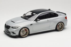 BMW M2 CS F87 Argento con cerchi dorati Minichamps 1:18 155021028 Pressofusione