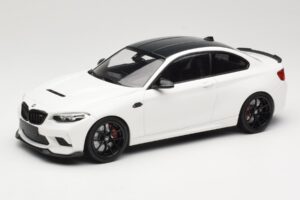 BMW M2 CS F87 Bianco con cerchi neri Minichamps 1:18 155021025 Pressofusione