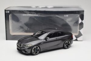 BMW M2 F87 Grey Metallic Minichamps 1:18 155026102 Pressofusione — immagine 6 di 6