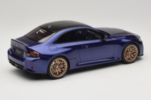 BMW M2 G87 CS Blu Metallic GT Spirit 1:18 GT552 Resina — immagine 2 di 6