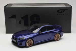 BMW M2 G87 CS Blu Metallic GT Spirit 1:18 GT552 Resina — immagine 6 di 6