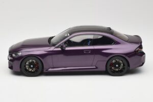 BMW M2 G87 Twilight Purple GT Spirit 1:18 GT946 Resina — immagine 3 di 6