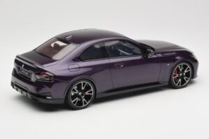BMW M240i G42 Thundernight Metallic GT Spirit 1:18 GT504 Resina — immagine 2 di 6