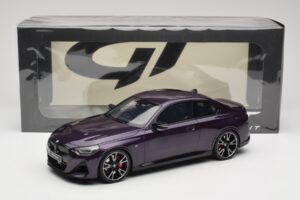 BMW M240i G42 Thundernight Metallic GT Spirit 1:18 GT504 Resina — immagine 6 di 6