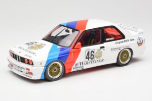 BMW M3 E30 #46 R. Ravaglia / E. Pirro WTCC Calder Park 1987 Minichamps 1:18 180872046-O Pressofusione